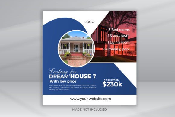 Download Social Media Posts of Real Estate - Premium Resources