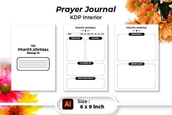 Download Daily Prayer Journal Book - KDP Interior - Premium Resources
